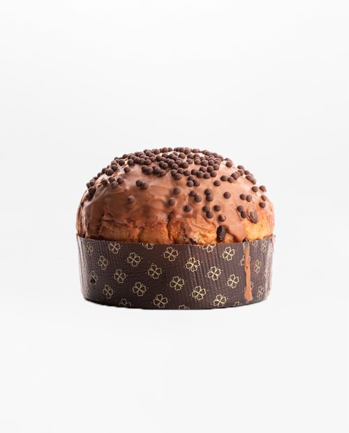 Delicioso panettone gourmet de naranja y chocolate para comprar online en la tienda online de Pastelería Galicia, en Tordesillas, Valladolid