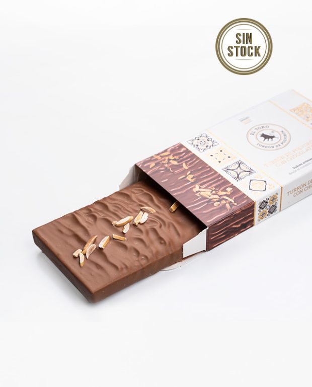 Tableta de turrón de Polvorón El Toro con chocolate de Dulces El Toro sin stock para comprar online